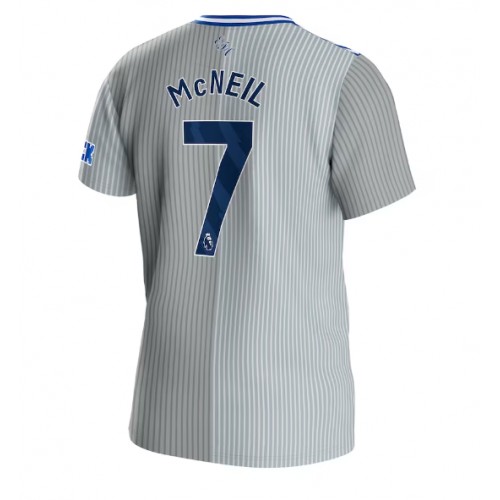 Pánský Fotbalový dres Everton Dwight McNeil #7 2023-24 Třetí Krátký Rukáv
